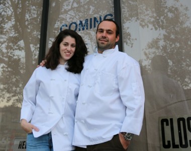 Os chefes David Costa e Jéssica Carreira. FOTOS: DR