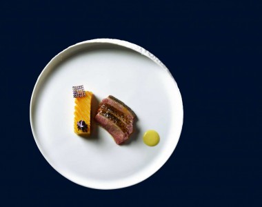 O prato de Mitch Lienhard, o vencedor do S. Pellegrino Young Chef 2016. FOTO: DR