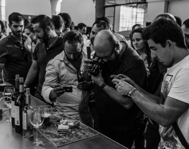 O prato de Cláudio Cardoso, do Sushisamba, foi um dos que gerou mais curiosidade por parte do público. FOTO: EG | Filipe Vera-CruzO prato de Cláudio Cardoso, do Sushisamba, foi um dos que gerou mais curiosidade por parte do público. FOTO: EG | Filipe Vera-Cruz