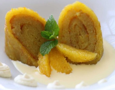 A torta de laranja de Jéssica Carreira. FOTO: DR