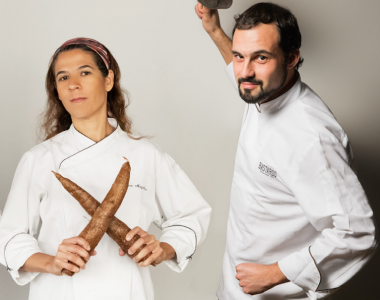 Bastardo: Juliana Magalhães e Marco Silva defrontaram-se num duelo de oito pratos. FOTO: DR