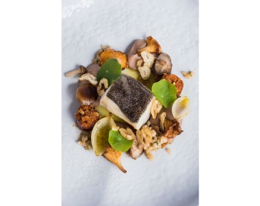 O prato vencedor: Bacalhau seco da Noruega em aromas Transmontanos. FOTO: EG/CÁTIA BARBOSA