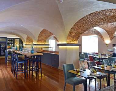 O interior do restaurante. FOTO: DR