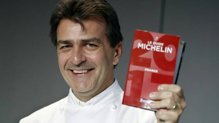 Yannick Alléno é chefe do único restaurante distinguido com três estrelas Michelin este ano. FOTO: DR