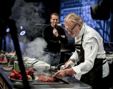 O chefe francês Pierre Gagnaire tem um restaurante homónimo, em Paris. FOTO: Caspar Miskin