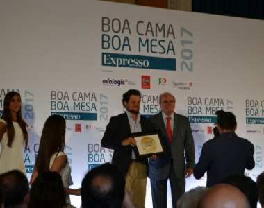 Em 2016, o Feitoria foi eleito 'Garfo Platina', este ano João Rodrigues levou o prémio 'Garfo de Ouro'. Foto: ACS