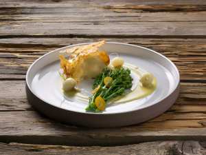 Lombo de bacalhau e sapateira. Foto: Nuno Correira