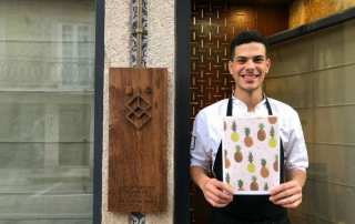 Rui Silva, com 24 anos, é cozinheiro no restaurante Euskalduna, no Porto. Foto: DR