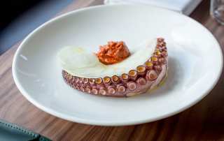 O Polvo do Londrino, o mais recente restaurante do chefe Leandro Carreira. Foto: DR