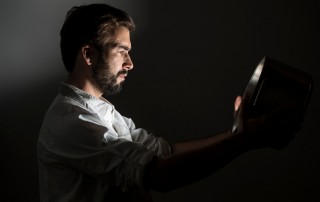 Pedro Pena Bastos é chefe de cozinha e um baterista, nas horas vagas. Foto: Humberto Mouco
