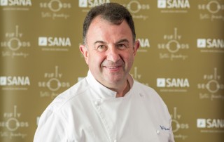Fifty Seconds Martín Berasategui é o nome do primeiro restaurante do chefe basco em Portugal. Foto: Vítor Duarte