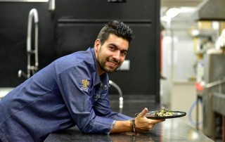 Tiago Bonito, 33 anos, é chefe do Largo do Paço, do hotel Casa da Calçada, em Amarante. Foto: DR
