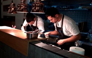 Tiago Melo Martins e Rui Sequeira formam a dupla da cozinha do Alameda. Foto: DR