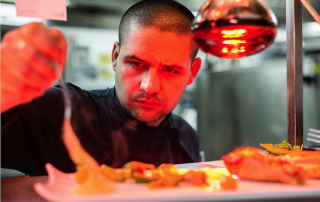 Óscar Gonçalves é chefe do restaurante G, em Bragança. Foto: DR