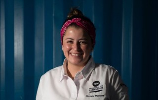 Michelle Marques é chefe da Mercearia Gadanha, em Estremoz, no Alentejo. Foto: Humberto Mouco
